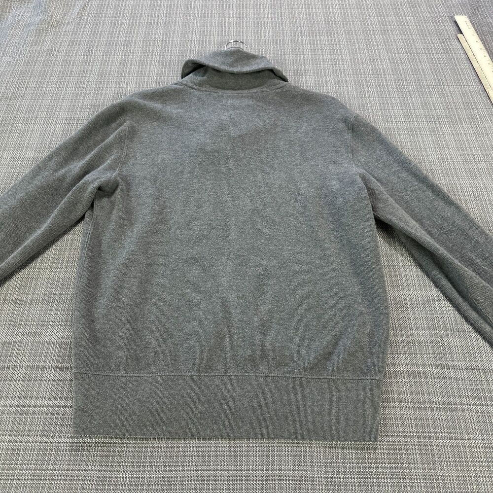 Vintage Polo Ralph Lauren Sweater Mens Medium Pullover Shawl Collared Gorp Pony - Picture 5 of 8